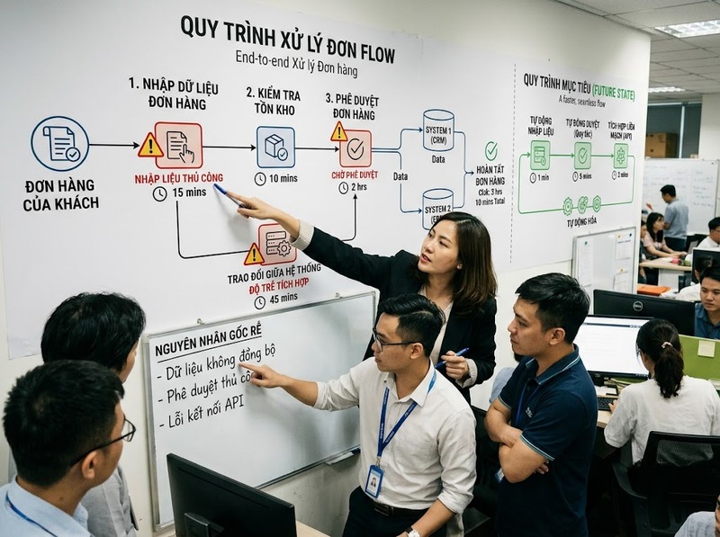 Mục tiêu công nghệ doanh nghiệp cần gắn với kết quả kinh doanh và năng lực cần xây dựng